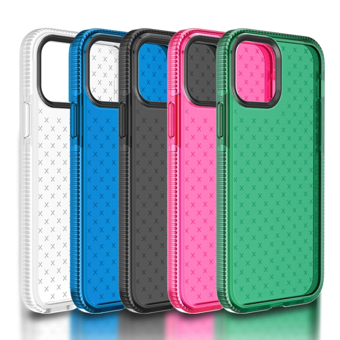 Funda protectora de TPU con textura de rejilla a prueba de golpes