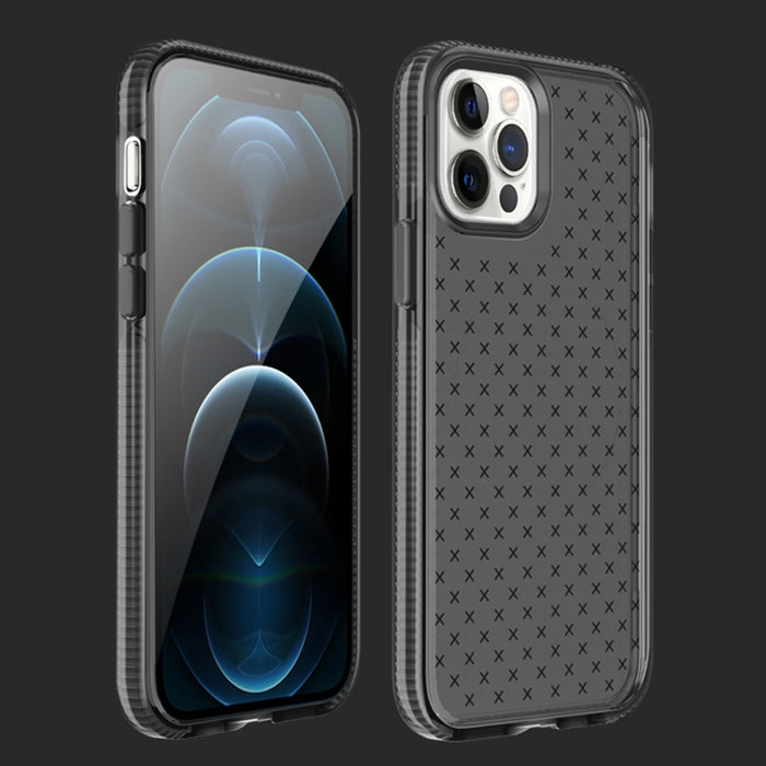 Funda protectora de TPU con textura de rejilla a prueba de golpes