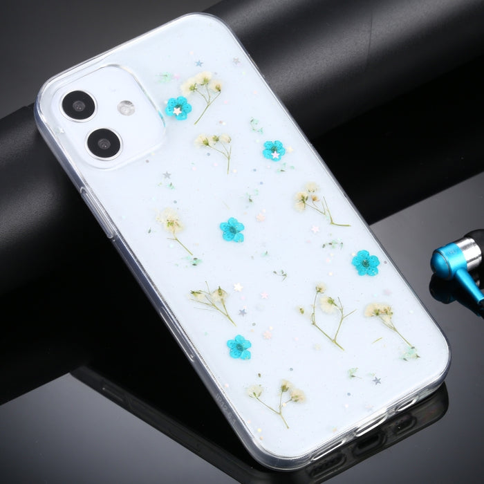 Estuche protector de TPU con patrón de flores de Gypsophila