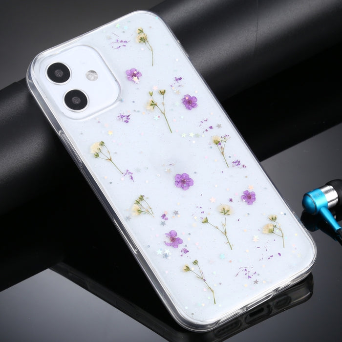 Estuche protector de TPU con patrón de flores de Gypsophila