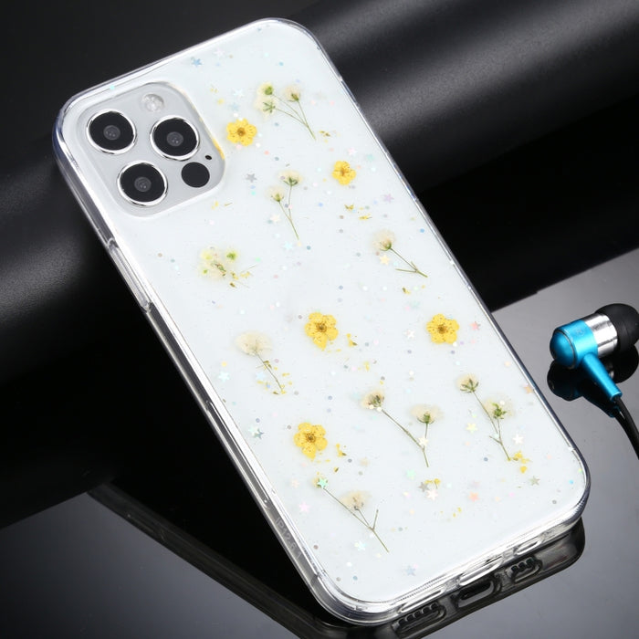 Estuche protector de TPU con patrón de flores de Gypsophila