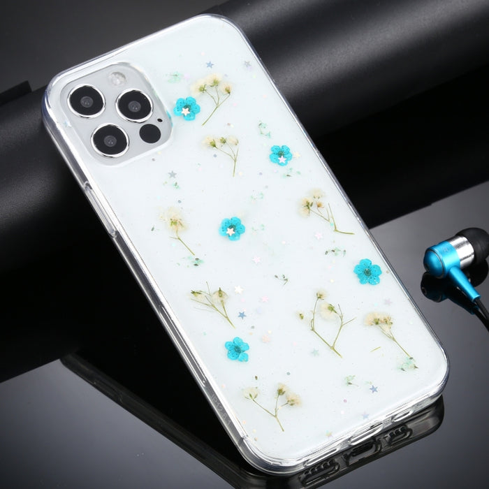 Estuche protector de TPU con patrón de flores de Gypsophila