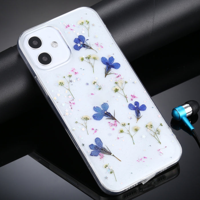 Estuche protector de TPU con patrón de flores de Gypsophila