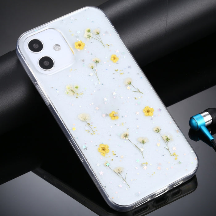 Estuche protector de TPU con patrón de flores de Gypsophila