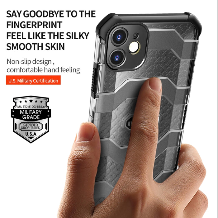 Funda protectora Wolns Explorer Series PC+TPU