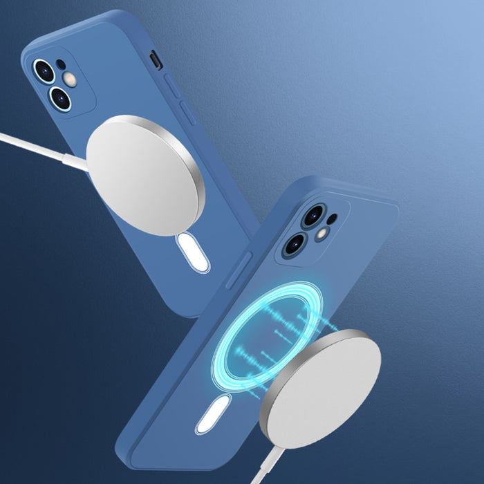 Estuche Magsafe de silicona de cobertura completa a prueba de golpes, For iPhone 11, For iPhone 11 Pro, For iPhone 11 Pro Max