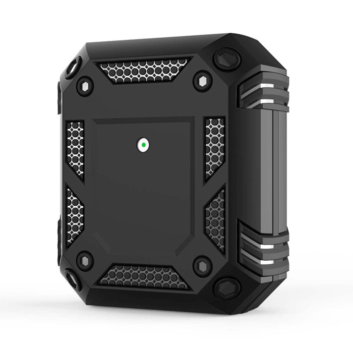 Funda protectora para auriculares Iron Man de cuatro esquinas a prueba de golpes para AirPods 1/2