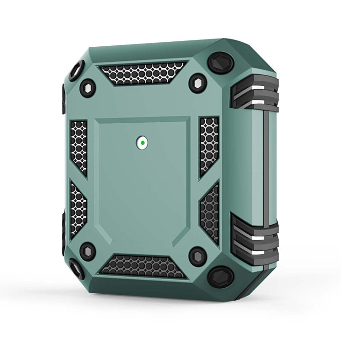 Funda protectora para auriculares Iron Man de cuatro esquinas a prueba de golpes para AirPods 1/2