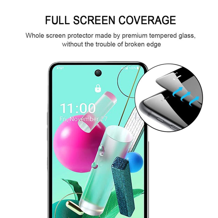 Película de vidrio templado de pantalla completa con pegamento completo de 25 piezas, For LG K92 5G, For OPPO A53 5G / A11s, For Samsung Galaxy A02s, For Samsung Galaxy A12 / A12 Nacho / A13 5G, For vivo X50e 5G, For Xiaomi Redmi Note 9 4G             ...