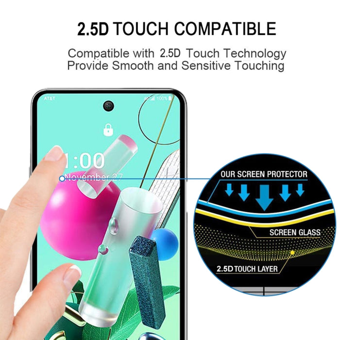 Película de vidrio templado de pantalla completa con pegamento completo de 25 piezas, For LG K92 5G, For OPPO A53 5G / A11s, For Samsung Galaxy A02s, For Samsung Galaxy A12 / A12 Nacho / A13 5G, For vivo X50e 5G, For Xiaomi Redmi Note 9 4G             ...