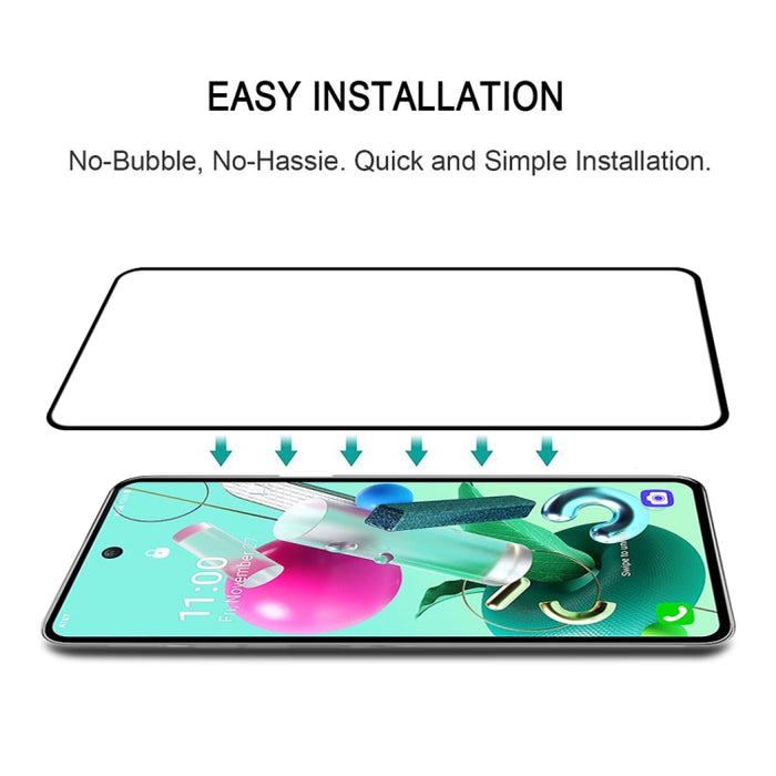 Película de vidrio templado de pantalla completa con pegamento completo de 25 piezas, For LG K92 5G, For OPPO A53 5G / A11s, For Samsung Galaxy A02s, For Samsung Galaxy A12 / A12 Nacho / A13 5G, For vivo X50e 5G, For Xiaomi Redmi Note 9 4G             ...