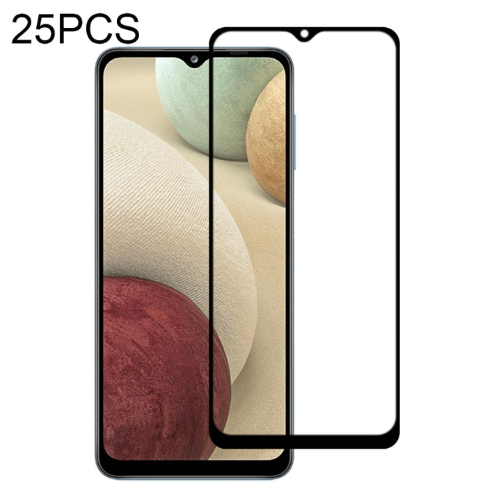 Película de vidrio templado de pantalla completa con pegamento completo de 25 piezas, For LG K92 5G, For OPPO A53 5G / A11s, For Samsung Galaxy A02s, For Samsung Galaxy A12 / A12 Nacho / A13 5G, For vivo X50e 5G, For Xiaomi Redmi Note 9 4G             ...