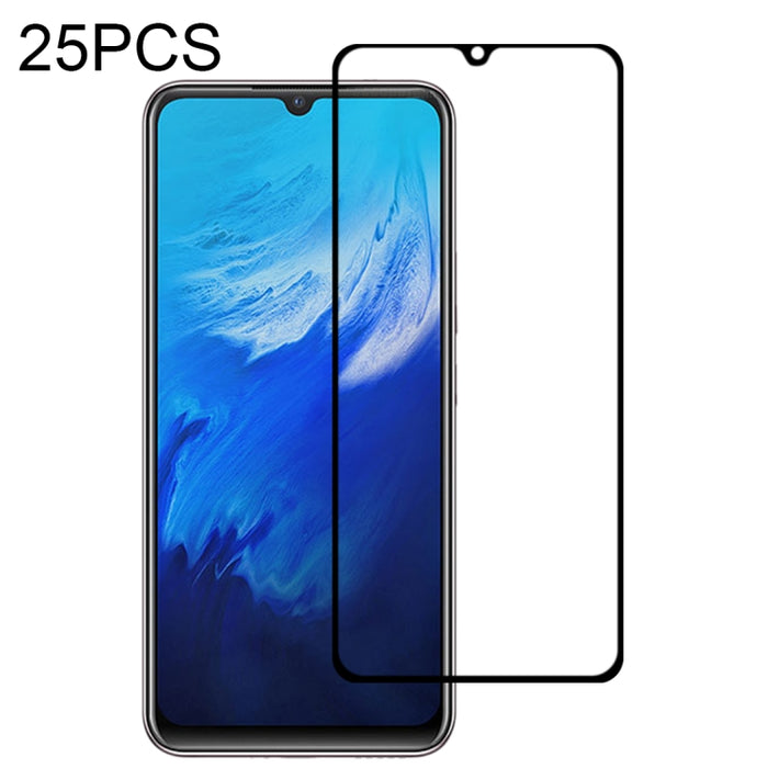 Película de vidrio templado de pantalla completa con pegamento completo de 25 piezas, For LG K92 5G, For OPPO A53 5G / A11s, For Samsung Galaxy A02s, For Samsung Galaxy A12 / A12 Nacho / A13 5G, For vivo X50e 5G, For Xiaomi Redmi Note 9 4G             ...