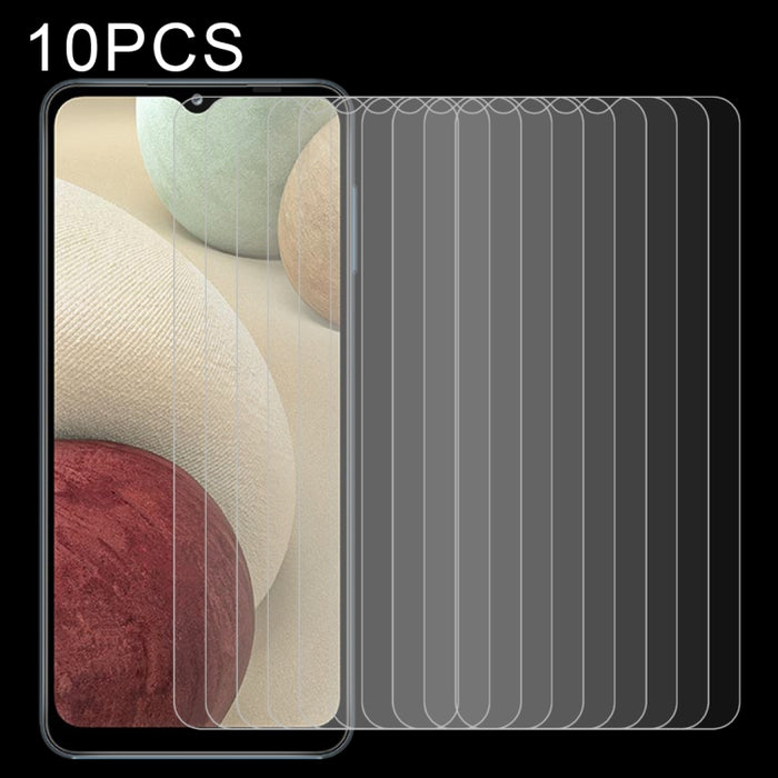 10 PCS 0.26mm 9H 2.5D Película de vidrio templado, For Samsung Galaxy A02s, For Samsung Galaxy A12 / A13 5G, For Xiaomi Redmi Note 9 4G, For Xiaomi Redmi Note 9 5G, For Xiaomi Redmi Note 9 Pro 5G, For OPPO A53 5G