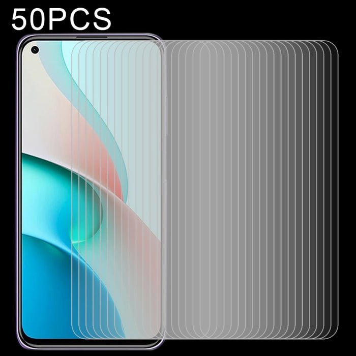 50 PCS 0.26mm 9H 2.5D Película de vidrio templado, For Samsung Galaxy A02s, For Samsung Galaxy A12 / A12 Nacho / A13 5G, For Xiaomi Redmi Note 9 4G, For Xiaomi Redmi Note 9 5G, For Xiaomi Redmi Note 9 Pro 5G, For OPPO A53 5G / A11s