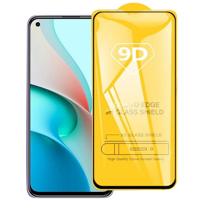 Película de vidrio templado de pantalla completa con pegamento completo 9D, For Xiaomi Redmi Note 9 4G (1 PC), For Xiaomi Redmi Note 9 5G (1 PC), For Xiaomi Redmi Note 9 Pro 5G (1 PC)