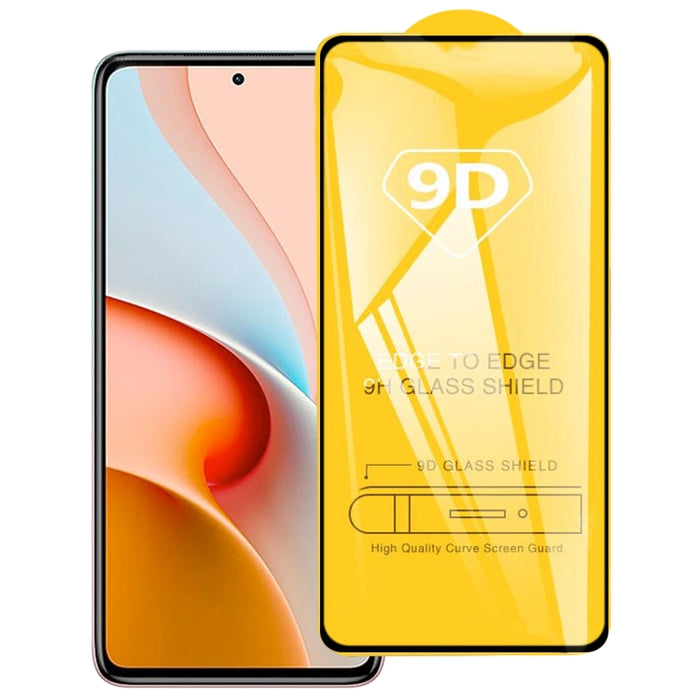 Película de vidrio templado de pantalla completa con pegamento completo 9D, For Xiaomi Redmi Note 9 4G (1 PC), For Xiaomi Redmi Note 9 5G (1 PC), For Xiaomi Redmi Note 9 Pro 5G (1 PC)