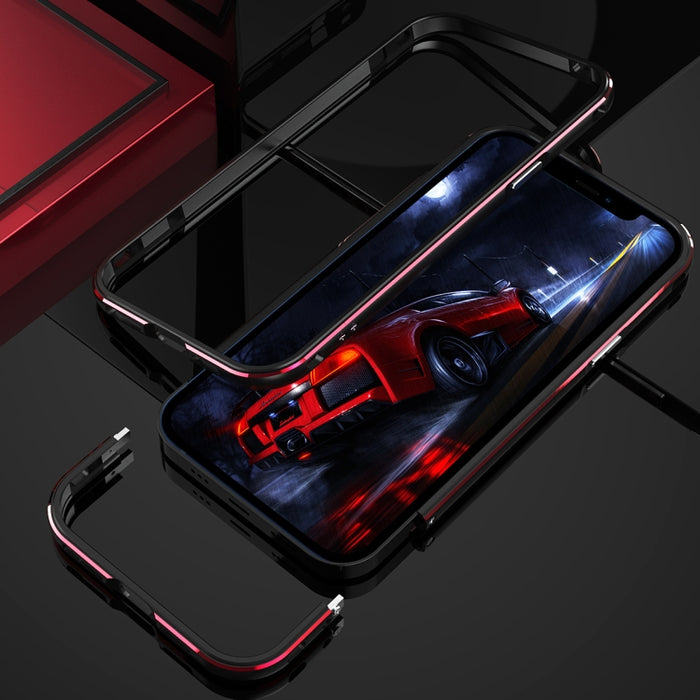 Protector de lente de la serie Aurora + estuche protector con marco de metal, For iPhone 12 Pro