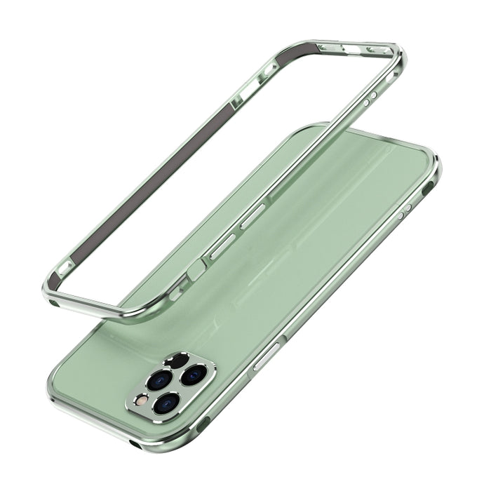 Protector de lente de la serie Aurora + estuche protector con marco de metal, For iPhone 12 Pro