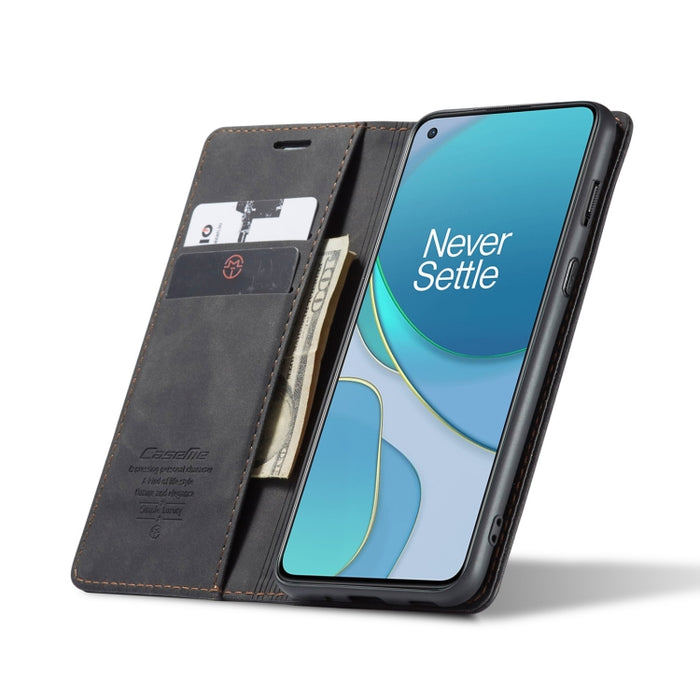 CaseMe-013 Estuche de cuero con tapa horizontal esmerilado retro multifuncional con ranura para tarjeta y soporte y billetera, For OnePlus 8T, For Samsung Galaxy A21s, For Samsung Galaxy A42 5G, For Huawei P Smart 2021, For Xiaomi Mi 10T Lite 5G       ...