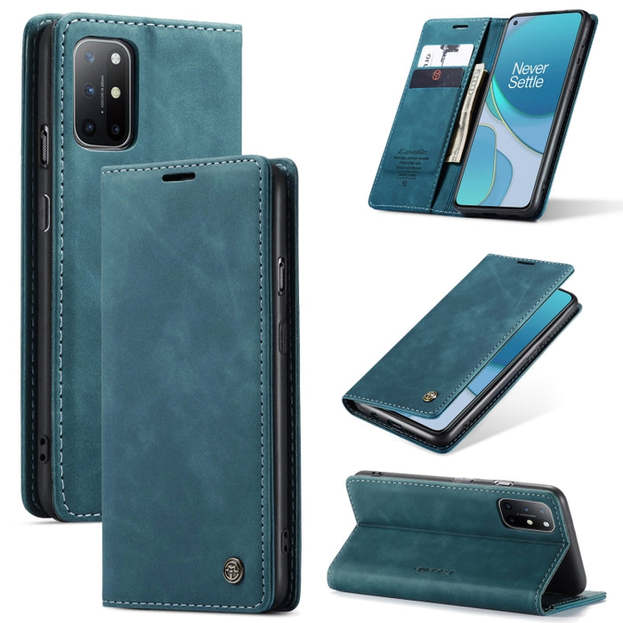CaseMe-013 Estuche de cuero con tapa horizontal esmerilado retro multifuncional con ranura para tarjeta y soporte y billetera, For OnePlus 8T, For Samsung Galaxy A21s, For Samsung Galaxy A42 5G, For Huawei P Smart 2021, For Xiaomi Mi 10T Lite 5G       ...