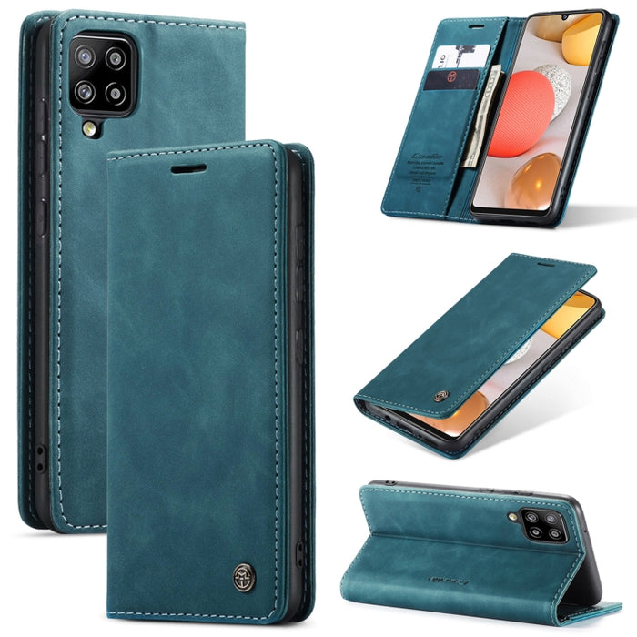 CaseMe-013 Estuche de cuero con tapa horizontal esmerilado retro multifuncional con ranura para tarjeta y soporte y billetera, For OnePlus 8T, For Samsung Galaxy A21s, For Samsung Galaxy A42 5G, For Huawei P Smart 2021, For Xiaomi Mi 10T Lite 5G       ...