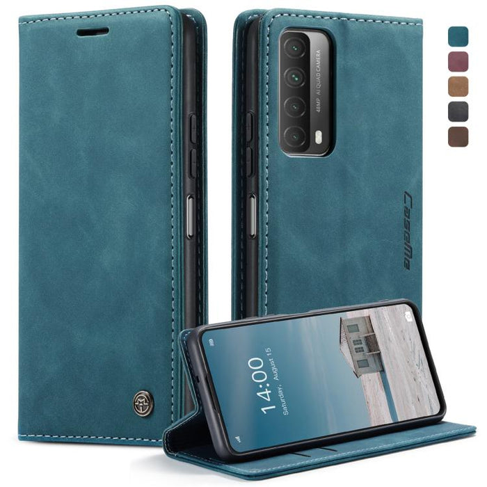 CaseMe-013 Estuche de cuero con tapa horizontal esmerilado retro multifuncional con ranura para tarjeta y soporte y billetera, For OnePlus 8T, For Samsung Galaxy A21s, For Samsung Galaxy A42 5G, For Huawei P Smart 2021, For Xiaomi Mi 10T Lite 5G       ...