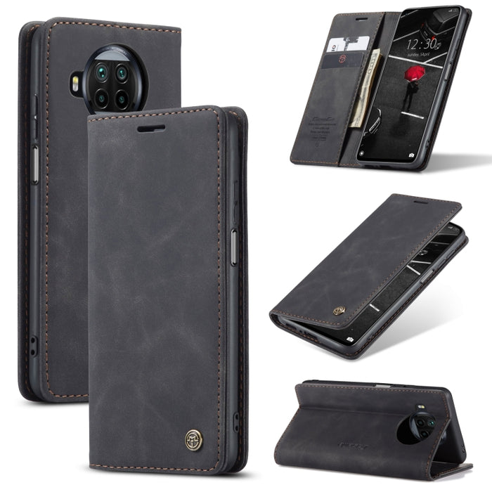 CaseMe-013 Estuche de cuero con tapa horizontal esmerilado retro multifuncional con ranura para tarjeta y soporte y billetera, For OnePlus 8T, For Samsung Galaxy A21s, For Samsung Galaxy A42 5G, For Huawei P Smart 2021, For Xiaomi Mi 10T Lite 5G       ...