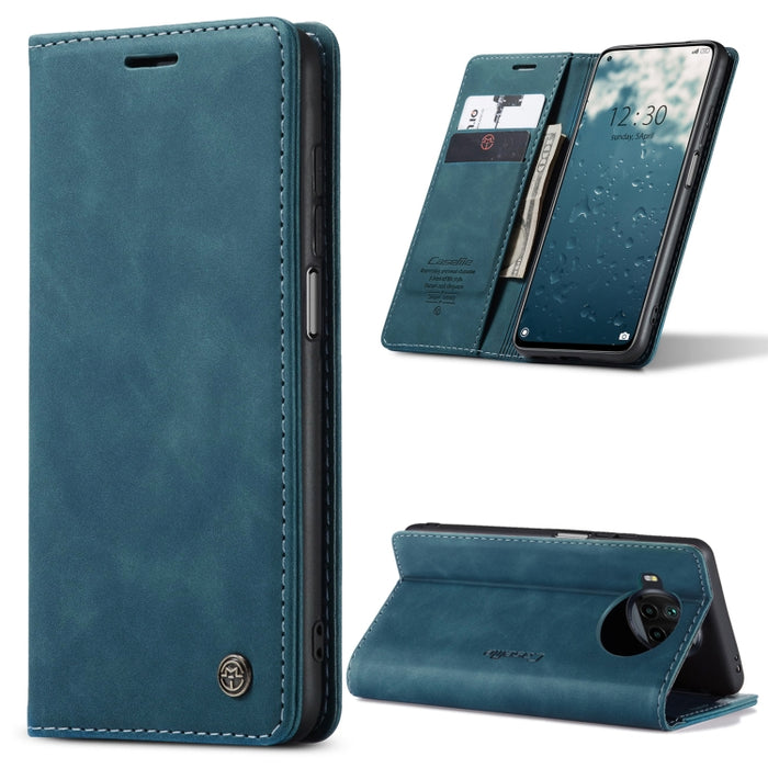 CaseMe-013 Estuche de cuero con tapa horizontal esmerilado retro multifuncional con ranura para tarjeta y soporte y billetera, For OnePlus 8T, For Samsung Galaxy A21s, For Samsung Galaxy A42 5G, For Huawei P Smart 2021, For Xiaomi Mi 10T Lite 5G       ...