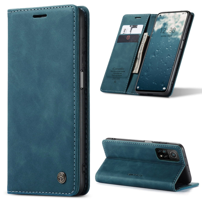 CaseMe-013 Estuche de cuero con tapa horizontal esmerilado retro multifuncional con ranura para tarjeta y soporte y billetera, For OnePlus 8T, For Samsung Galaxy A21s, For Samsung Galaxy A42 5G, For Huawei P Smart 2021, For Xiaomi Mi 10T Lite 5G       ...