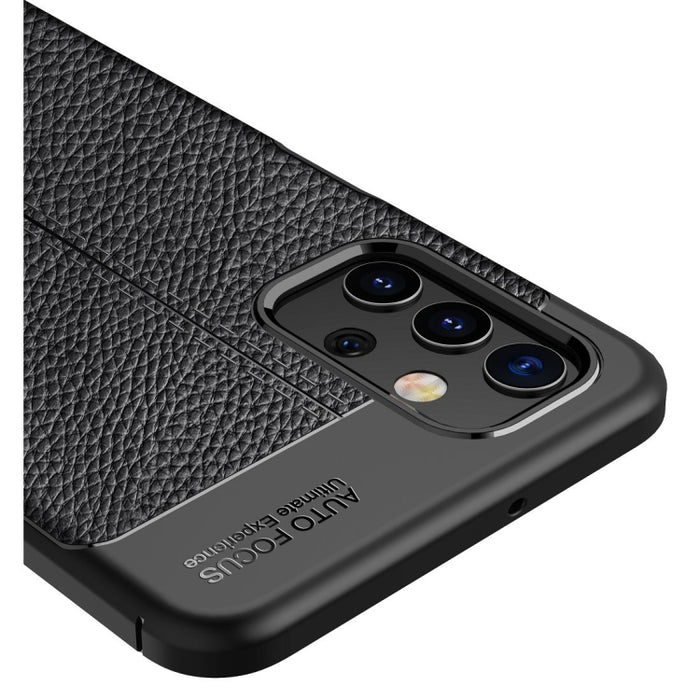 Estuche a prueba de golpes de TPU con textura Litchi NFC, For Samsung Galaxy A32 5G, For Xiaomi Redmi Note9 5G