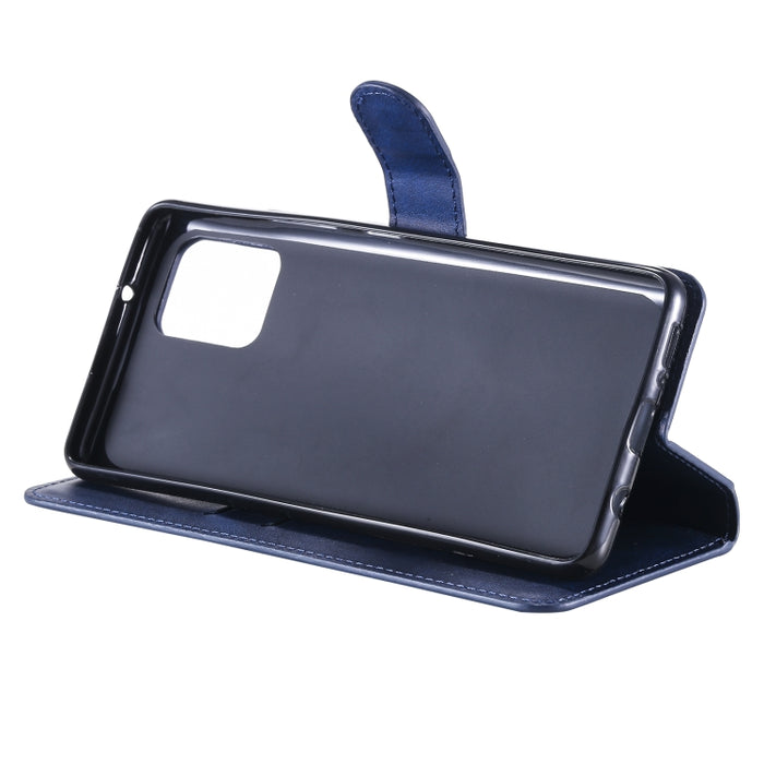 Estuche de cuero con tapa horizontal clásica de PU + TPU con textura de becerro, con soporte y ranuras para tarjetas y billetera, For Huawei Enjoy 20 Plus / Y9a, For Huawei Enjoy 20, For Huawei Honor Play4 / Maimang 9                                   ...