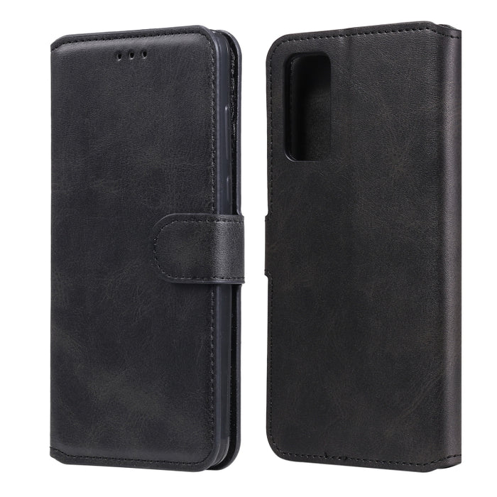 Estuche de cuero con tapa horizontal clásica de PU + TPU con textura de becerro, con soporte y ranuras para tarjetas y billetera, For Huawei Enjoy 20 Plus / Y9a, For Huawei Enjoy 20, For Huawei Honor Play4 / Maimang 9                                   ...