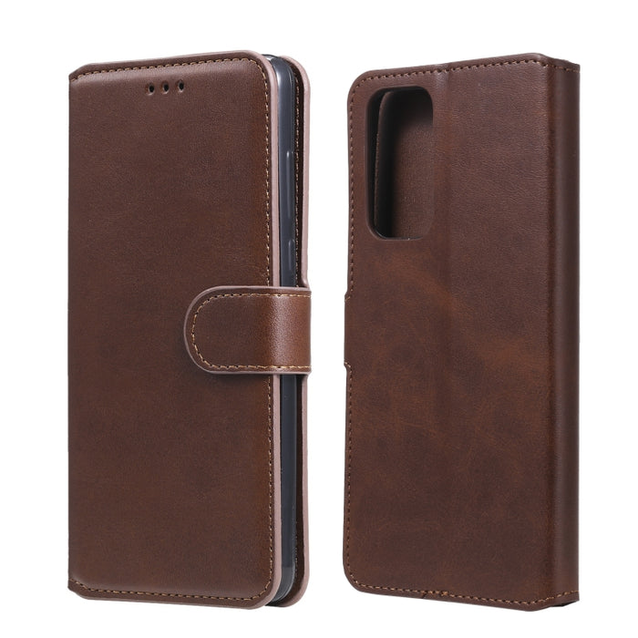 Estuche de cuero con tapa horizontal clásica de PU + TPU con textura de becerro, con soporte y ranuras para tarjetas y billetera, For Huawei Enjoy 20 Plus / Y9a, For Huawei Enjoy 20, For Huawei Honor Play4 / Maimang 9                                   ...