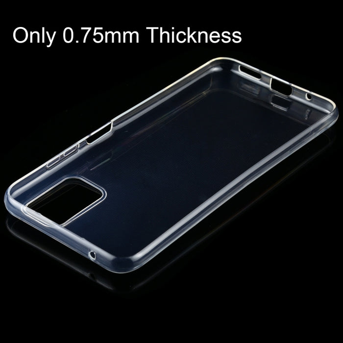 Funda protectora suave de TPU transparente ultrafina de 0,75 mm, For HTC Desire 21+, For Huawei Y9a, For OnePlus 9, For OnePlus 9 Pro, For Xiaomi Poco M3, For Xiaomi Redmi Note 9 4G, For Xiaomi Redmi Note 9 5G