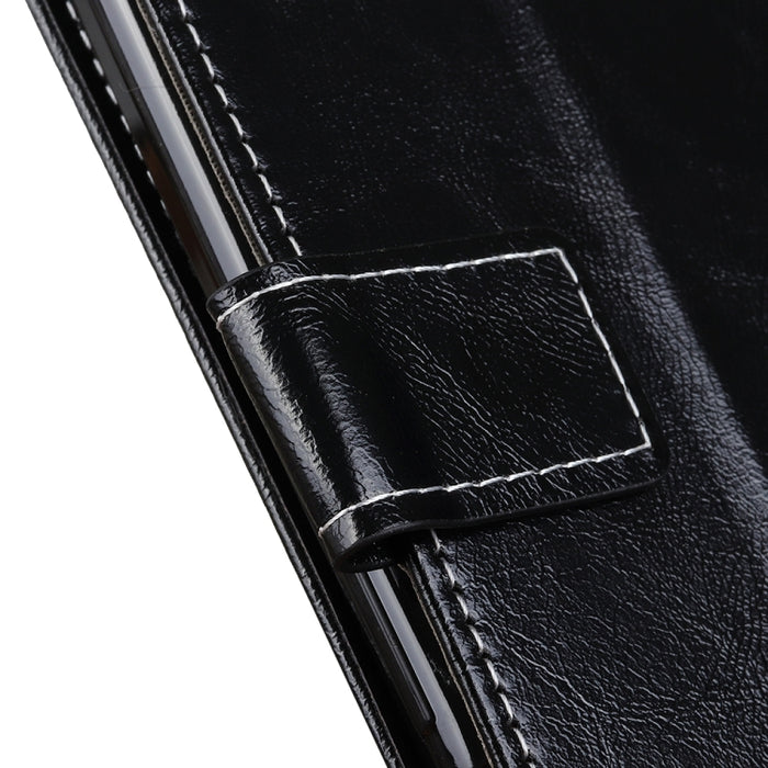 Para Xiaomi Poco M3 Retro Crazy Horse Texture Funda de cuero con tapa horizontal con soporte y ranuras para tarjetas y marco de fotos y billetera, For Xiaomi Poco M3