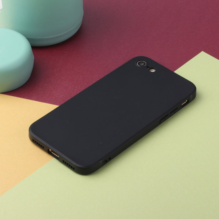 Estuche a prueba de golpes de TPU de color sólido de borde recto, For iPhone 7 Plus / 8 Plus