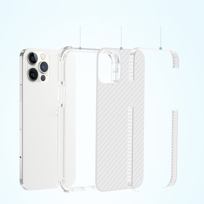 Estuche protector de acrílico de fibra de carbono