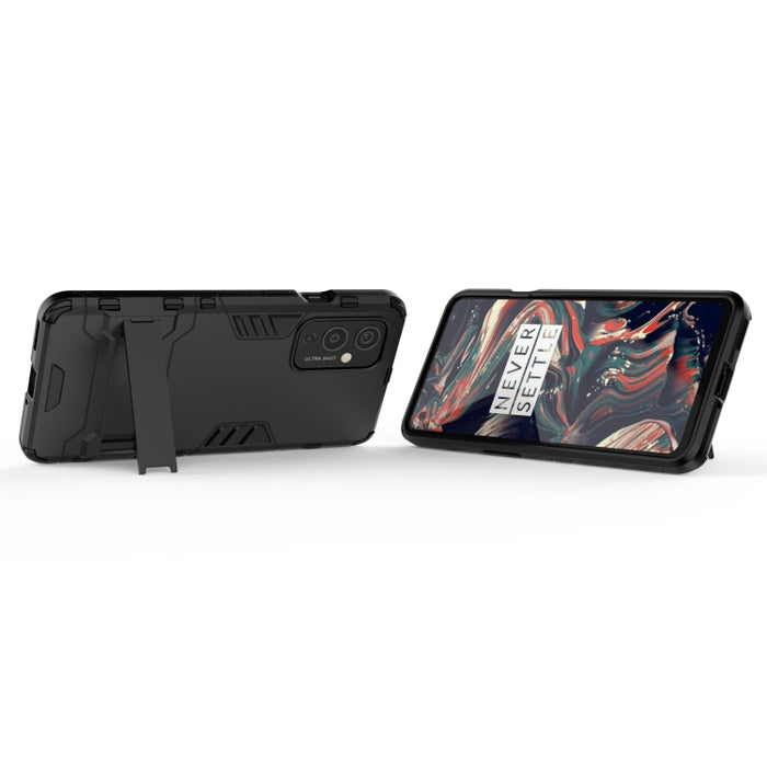 Funda protectora PC + TPU a prueba de golpes con soporte, For OnePlus 9, For Xiaomi Redmi Note 9 5G