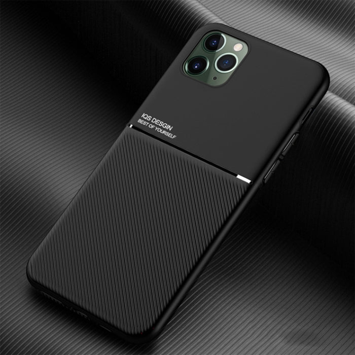 Classic Tilt Strip Grain Magnético a prueba de golpes PC + TPU Case, For iPhone 11, For iPhone 11 Pro, For iPhone 11 Pro Max, For iPhone 12 mini, For iPhone 12 / 12 Pro, For iPhone 12 Pro Max