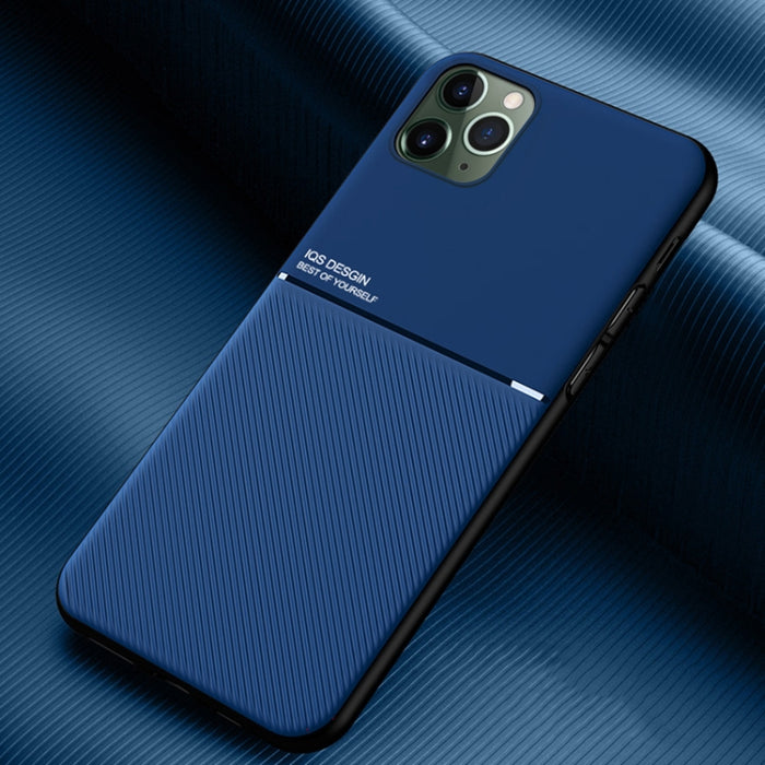 Classic Tilt Strip Grain Magnético a prueba de golpes PC + TPU Case, For iPhone 11, For iPhone 11 Pro, For iPhone 11 Pro Max, For iPhone 12 mini, For iPhone 12 / 12 Pro, For iPhone 12 Pro Max