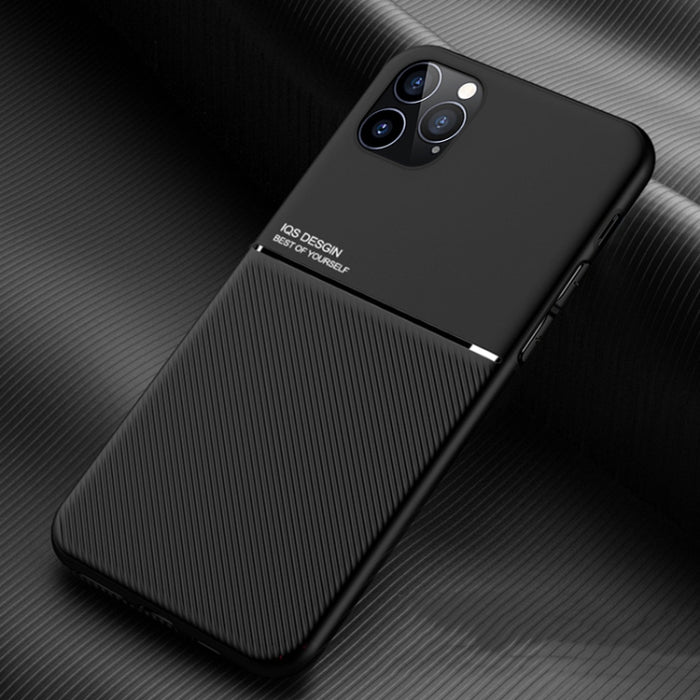 Classic Tilt Strip Grain Magnético a prueba de golpes PC + TPU Case, For iPhone 11, For iPhone 11 Pro, For iPhone 11 Pro Max, For iPhone 12 mini, For iPhone 12 / 12 Pro, For iPhone 12 Pro Max