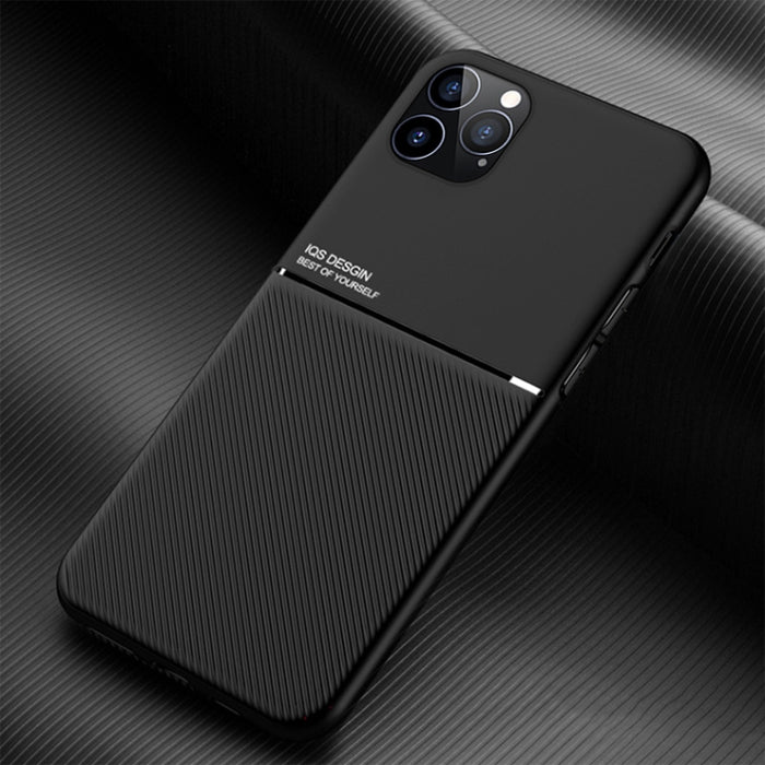 Classic Tilt Strip Grain Magnético a prueba de golpes PC + TPU Case, For iPhone 11, For iPhone 11 Pro, For iPhone 11 Pro Max, For iPhone 12 mini, For iPhone 12 / 12 Pro, For iPhone 12 Pro Max