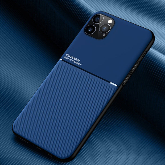 Classic Tilt Strip Grain Magnético a prueba de golpes PC + TPU Case, For iPhone 11, For iPhone 11 Pro, For iPhone 11 Pro Max, For iPhone 12 mini, For iPhone 12 / 12 Pro, For iPhone 12 Pro Max