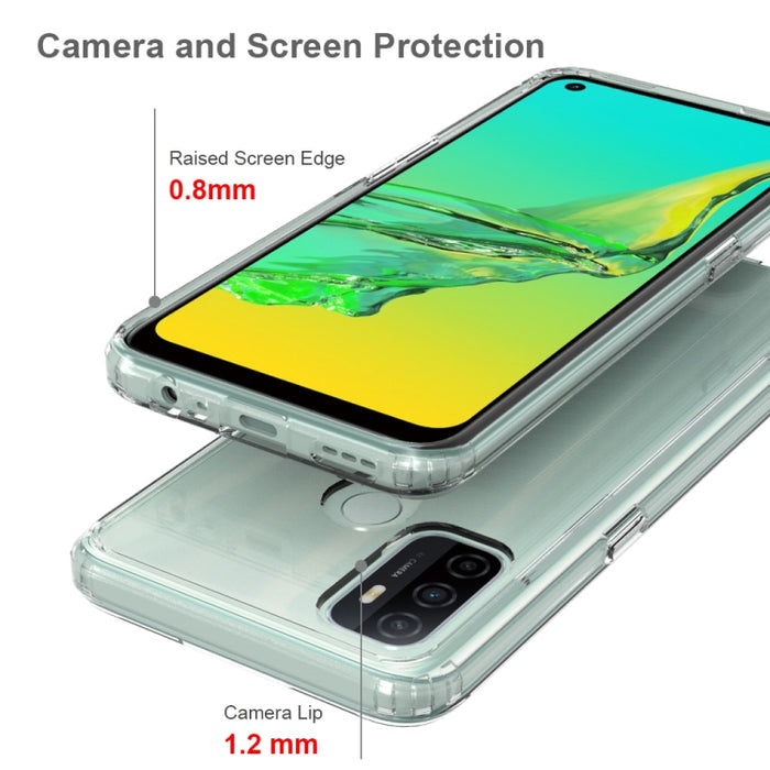 Funda protectora de acrílico + TPU a prueba de golpes a prueba de arañazos, For Xiaomi Mi 10T Lite, For OPPO A53