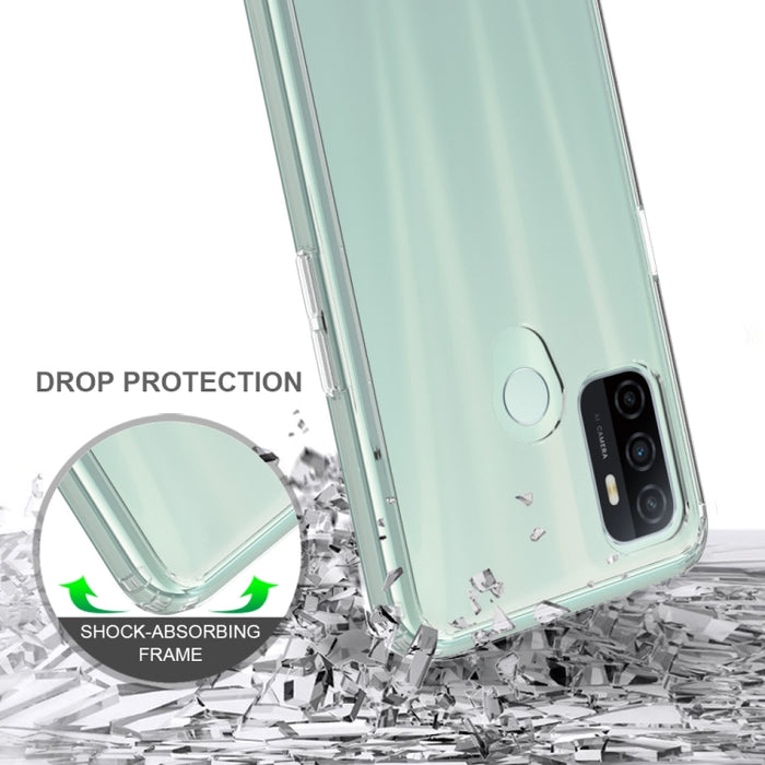 Funda protectora de acrílico + TPU a prueba de golpes a prueba de arañazos, For Xiaomi Mi 10T Lite, For OPPO A53