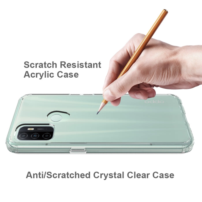 Funda protectora de acrílico + TPU a prueba de golpes a prueba de arañazos, For Xiaomi Mi 10T Lite, For OPPO A53