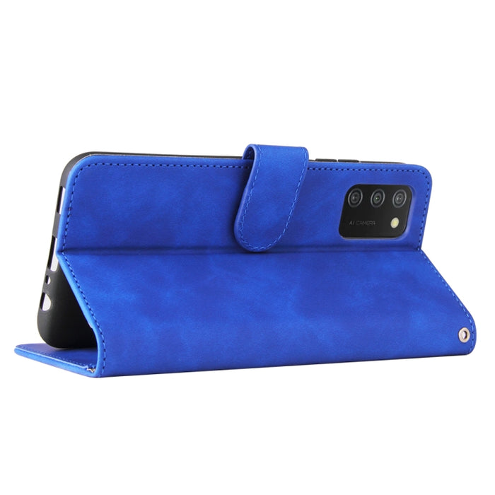 Funda de piel sintética con textura de piel de becerro con tapa horizontal y hebilla magnética con soporte, ranuras para tarjetas y cartera, For Samsung Galaxy A02s, For Xiaomi Poco M3
