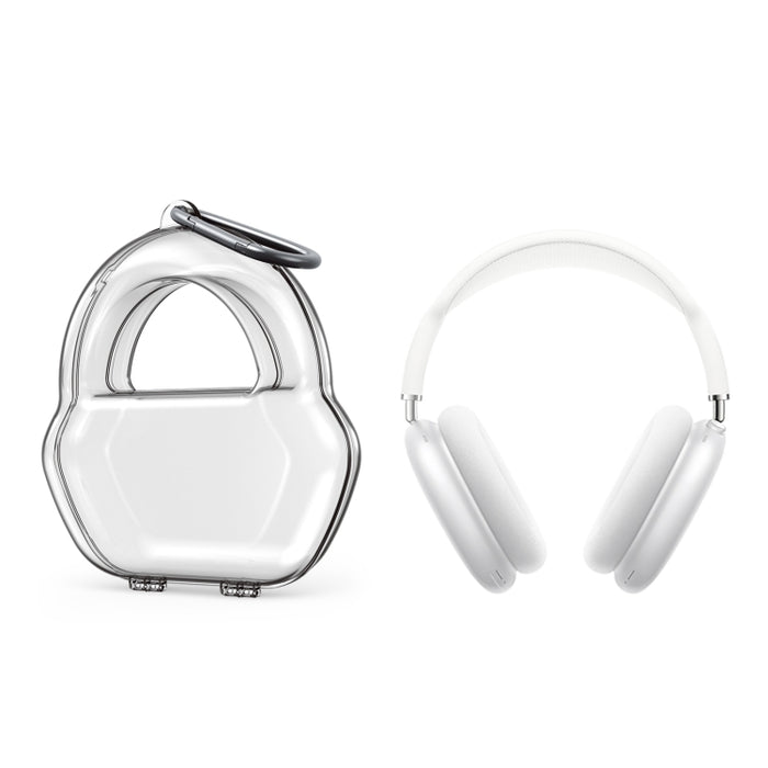 Funda protectora para auriculares PP Jelly Color para AirPods Max, con gancho