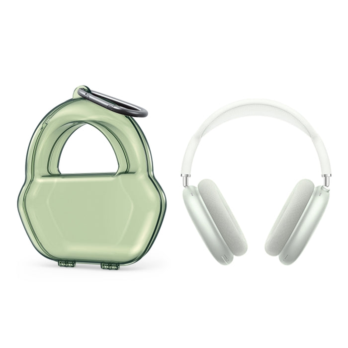 Funda protectora para auriculares PP Jelly Color para AirPods Max, con gancho
